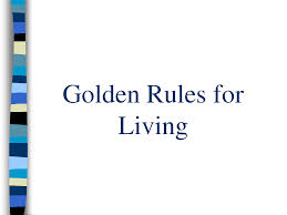 images golden rules